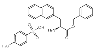 3-(2-naphthyl)-l-alanine benzyl ester 4-toluenesulfonate salt结构式