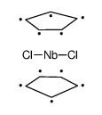 二氯二茂铌结构式