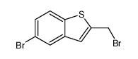 5-bromo-2-bromomethylbenzo[b]thiophene Structure