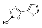 5-噻吩-2-基-1,3,4-恶二唑-2(3H)-酮结构式