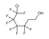 6-chloro-3,3,4,4,5,5,6,6-octafluorohexan-1-ol结构式
