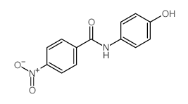 Benzamide,N-(4-hydroxyphenyl)-4-nitro-结构式