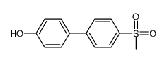 4’-甲烷磺酰基-联苯-4-醇结构式