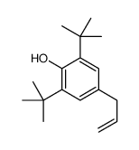 2,6-ditert-butyl-4-prop-2-enylphenol Structure