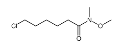 5-Chloro-N,O-dimethylvaleric acid amide Structure