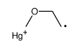 2-methoxyethylmercury(1+) Structure