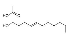 acetic acid,undec-4-en-1-ol Structure
