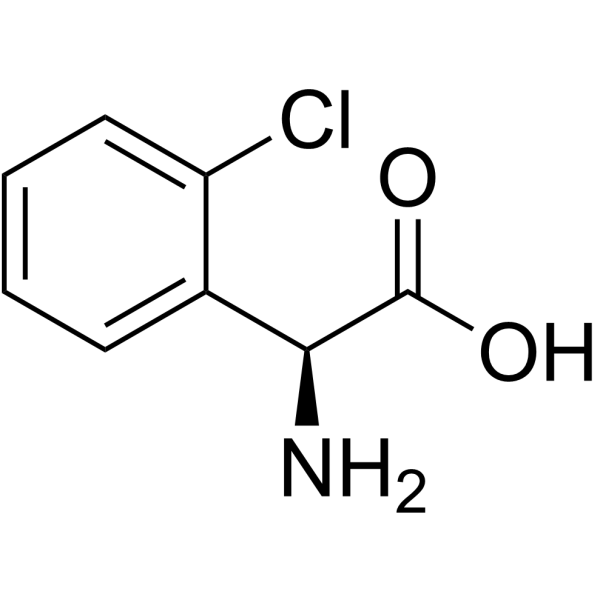 L-2-Chlorophenylglycine Structure