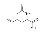 (±)-2-acetamidohex-5-enoic acid Structure