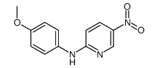 N-(4-methoxyphenyl)-5-nitropyridin-2-amine结构式