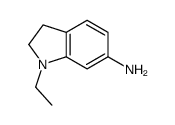 1-Ethyl-2,3-dihydro-1H-indol-6-ylamine Structure