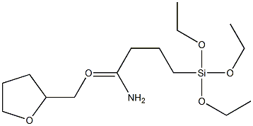 3-(O-四氢呋喃)氨基甲酰基丙基三乙氧基硅烷结构式