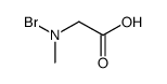 Glycine, N-bromo-N-methyl- (9CI) structure