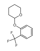 2-［2-(三氟甲基)苯氧基］四氢吡喃结构式