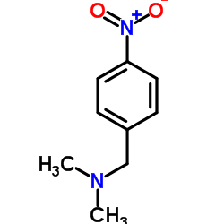 N,N-Dimethyl-1-(4-nitrophenyl)methanamine Structure