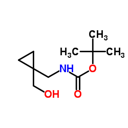 1-羟基甲基-1-(叔丁氧基羰基氨基甲基)环丙烷图片