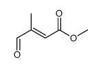 methyl 3-methyl-4-oxobut-2-enoate结构式