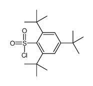 2,4,6-tritert-butylbenzenesulfonyl chloride Structure