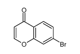 7-Bromo-4H-chromen-4-one Structure
