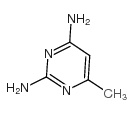 6-甲基-2,4-嘧啶二胺结构式