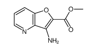 Furo[3,2-b]pyridine-2-carboxylicacid,3-amino-,methylester(9CI)结构式