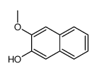 3-甲氧基-2-萘酚结构式