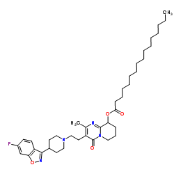 帕潘立酮棕榈酸酯结构式