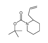 tert-butyl (2R)-2-allylpiperidine-1-carboxylate Structure