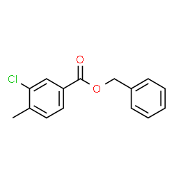 Benzyl 3-chloro-4-methylbenzoate Structure