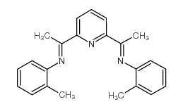 2,6-双[1-(2-甲基苯咪唑)乙基]吡啶结构式