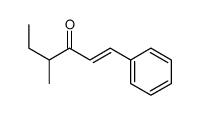 4-methyl-1-phenylhex-1-en-3-one Structure