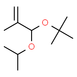2-Methylpropenal tert-butylisopropyl acetal结构式