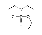 N-[chloro(ethoxy)phosphoryl]-N-ethylethanamine结构式