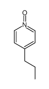 4-propylpyridine 1-oxide Structure