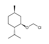 (-)-氯甲基薄荷醚结构式