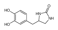2-Imidazolidinone,4-[(3,4-dihydroxyphenyl)methyl]-(9CI) structure