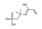 聚(2-丙烯酰胺-2-甲基-1-丙磺酸)结构式