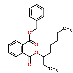 邻苯二甲酸苄酯2-乙基己基酯结构式