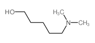 1-Pentanol,5-(dimethylamino)- Structure