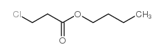 butyl 3-chloropropanoate结构式
