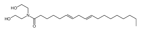 N,N-bis(2-hydroxyethyl)octadeca-6,9-dienamide结构式