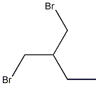 1-bromo-2-(bromomethyl)butane Structure