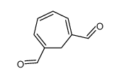 3,5,7-Cycloheptatriene-1,3-dicarboxaldehyde (8CI,9CI)结构式