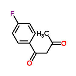 1-(4-氟苯基)-1,3-丁二酮结构式