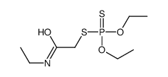 2-diethoxyphosphinothioylsulfanyl-N-ethylacetamide Structure