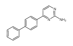4-[1,1'-Biphenyl]-4-yl-2-pyrimidinamine Structure