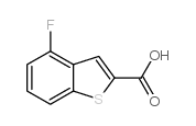 4-氟苯并噻吩-2-甲酸结构式
