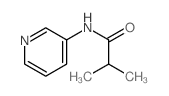2-methyl-N-pyridin-3-yl-propanamide结构式