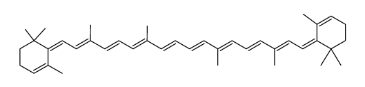 4',5'-didehydro-4,5'-retro-β,β-carotene结构式