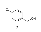 2-氯-4-甲氧基苯甲醇结构式
